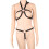 Halter Neck Bra and Thong Panties 1