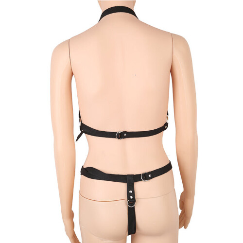 Halter Neck Bra and Thong Panties 1