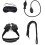 'Black Knight' Anal Bondage Kit 1