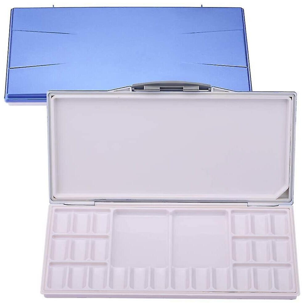 Waterproof Watercolor Palette 24 Pans With Two Extra Spacious Mixing Areas