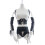 Wet Look Lace Up Lingerie Set 2