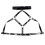 Collared Two-Piece Faux Leather Harness 2