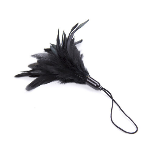 Black Feather Teaser with Hand Loop 2