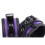 Patent Black and Purple Handcuffs 3