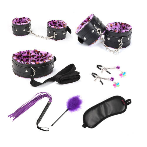 Leopard Print Bondage Kit