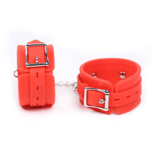 Red Silicone Handcuffs