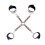Leopard Print Hogtie and Handuff Set 1