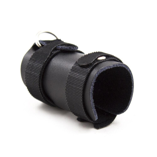 'The Shaft' Leather Cock Cage 2