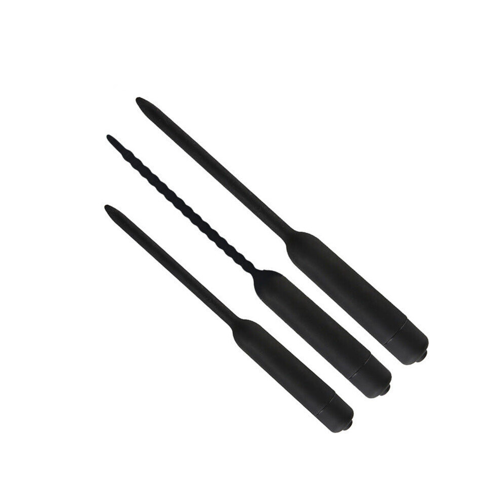 House Of Glass Vibrating Silicone Urethral Dilator (35Cm)