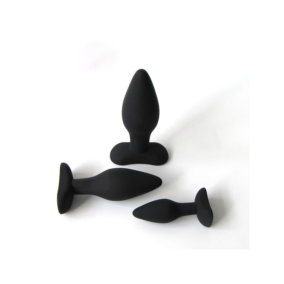 To The Hilt Black Silicone Butt Plug