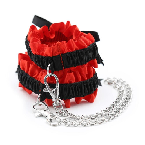 Garter Style Hand and Ankle Cuffs 2