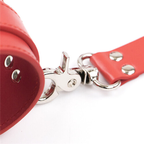 Faux Leather Hogtie with Ankle and Handcuffs 2