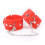 Red Silicone Handcuffs 2