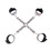 Leopard Print Hogtie and Handuff Set 2