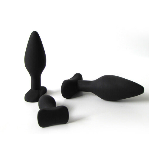 To The Hilt Black Silicone Butt Plug 1