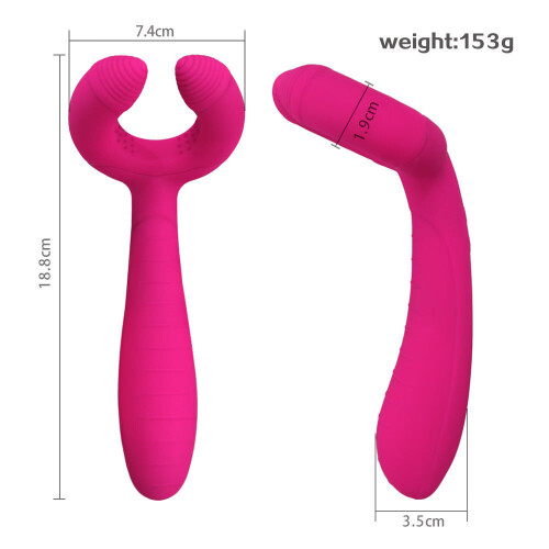 Double Joy Double Ended Pink Vibrator 2