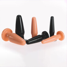 Wish You Were Rear Nude Silicone Butt Plug Set (3 Piece)