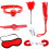 'Ruby Red' 7 Piece Bondage Kit 1