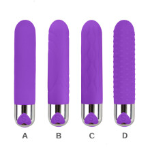 Wild Heart 10 Function Rechargeable XL Purple Bullet Vibrator