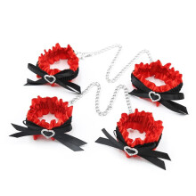 Garter Style Hand and Ankle Cuffs