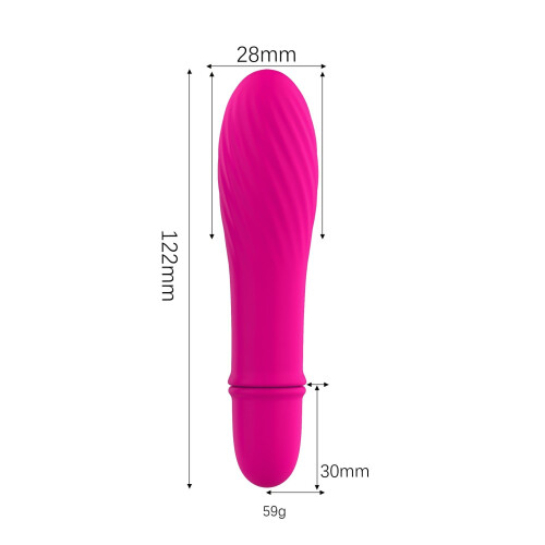 Discreet Pink Silicone Bullet Vibe