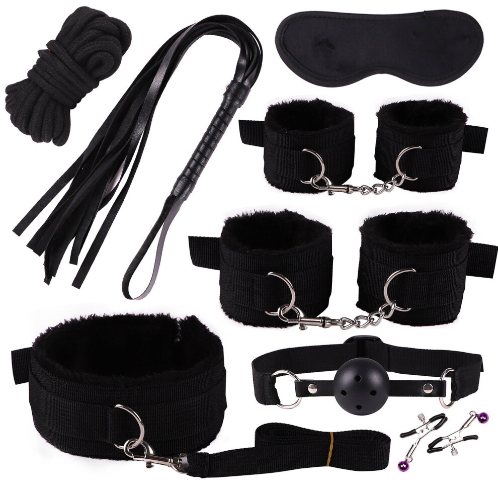 Basic 8 Piece Bondage Kit