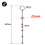 Dive Straight In Stainless Steel Urethral Plug (25mm) 4