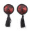 Scarlet Brocade Style Corset and Cuff Restraint Kit 3