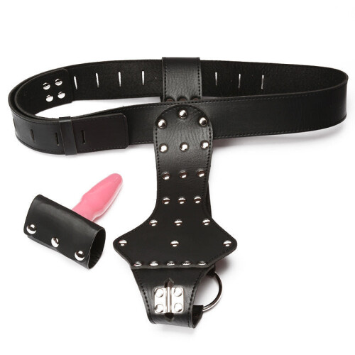 Studded Anal Plug Thong 1