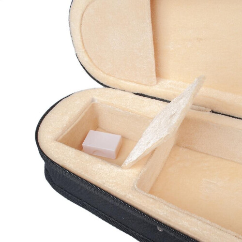 Violin Case 4/4 Size Professional Triangular Shape Violin Hard Case Yellow Inside Violin Parts 1