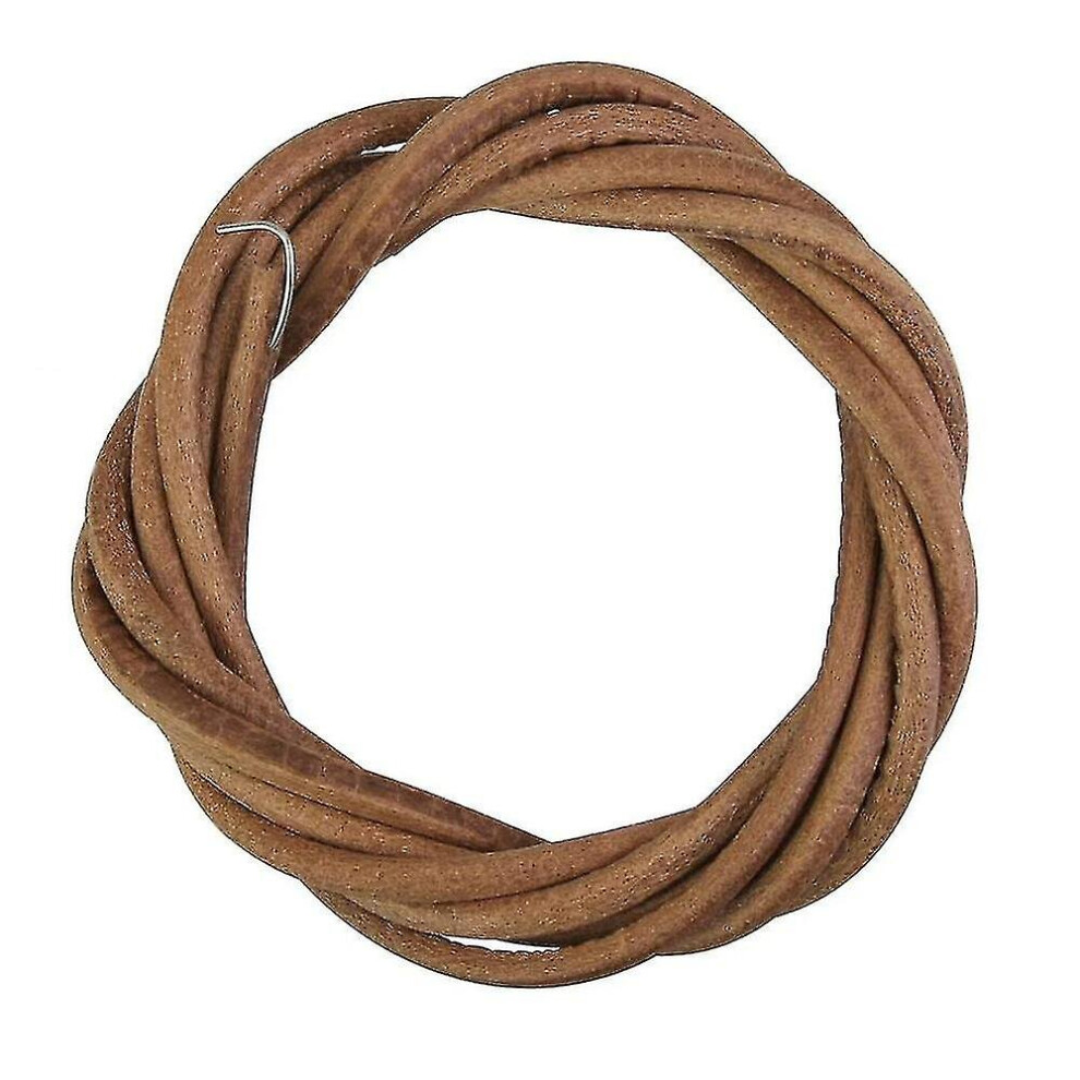 Leather Belt Pedal Parts Hook For Singer Sewing Machine Brown