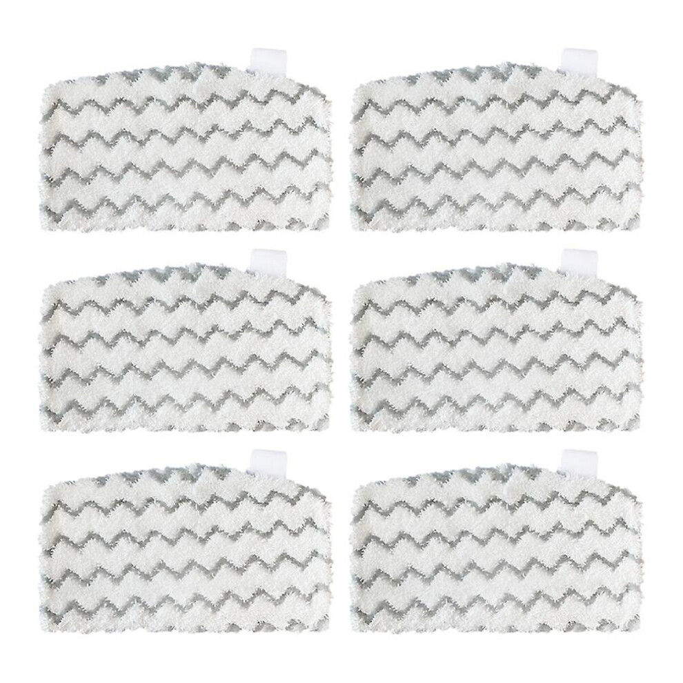 6 Pcs For Shark Steam Mop S1000 S1000a S1000c S1000wm S10001c Washable And Reusable Replacement Mop