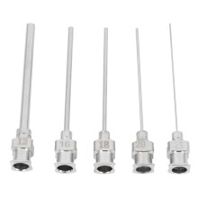 5pcs Gauge Stainless Dispensing Syringe Needle Tip 12/16/18/20/25/38g