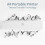 Refurbished Hprt Mt800 A4 Portable Thermal Transfer Printer Wireless 4