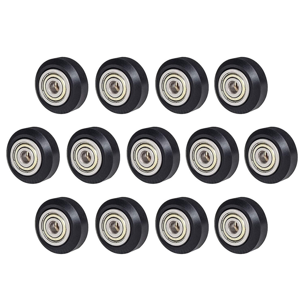 [13pcs/pack]3d Printer Pulley Wheels 625zz Linear Bearing Ulley Passive Round Wheel Roller For Cr10, 3
