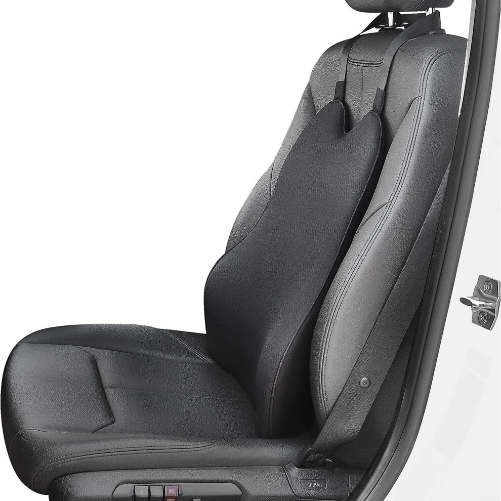 Car Seat Cushion Lumbar Support Pillow For Car-memory Foam Car Back Support For Driving Fatigue / Back Pain Relief