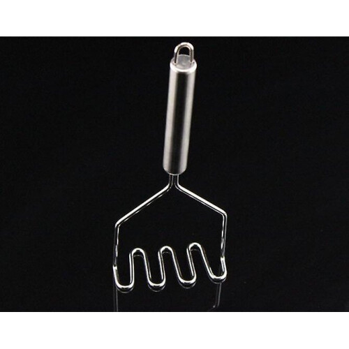 Stainless Steel Wave Shape Potato Masher Tool 1