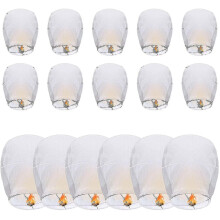 20 Pack Lanterns, Sky Lanterns For Wish, Flying Lanterns Lamps(,)