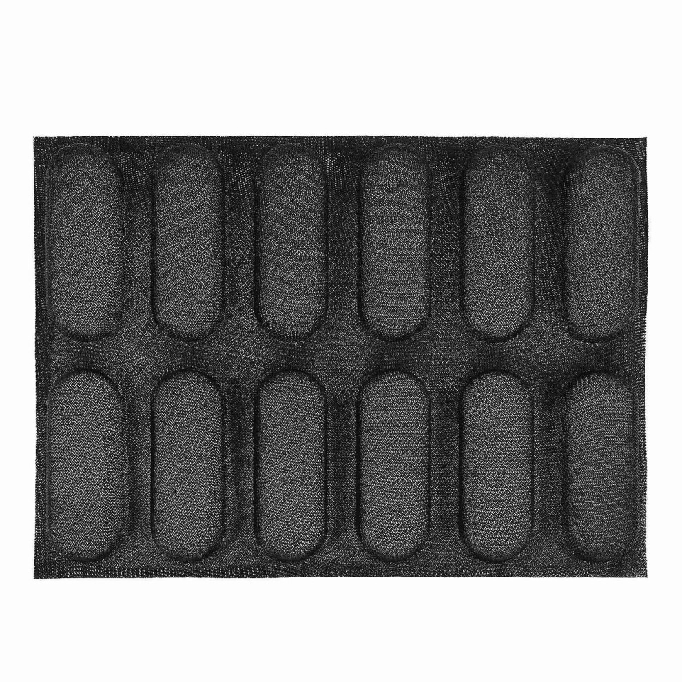 Silicone Pan-non-stick Perforated French Bread Pan Forms,hot Dog Molds , Baking Liners Mat Bread Mo
