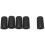 5 Pcs Cello Endpin Tip Protector Rubber Cello Tail Pin Case Tip Cap Protector Non- Mat For Cello St 3