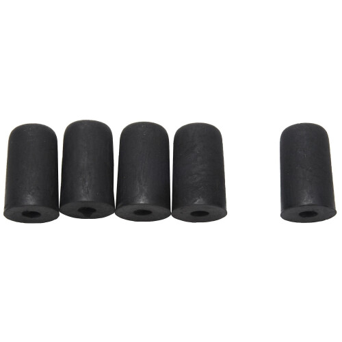 5 Pcs Cello Endpin Tip Protector Rubber Cello Tail Pin Case Tip Cap Protector Non- Mat For Cello St 2