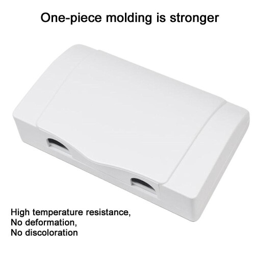 Double Socket Protector Electric Plug Cover Baby Child Safety Protector Box 1