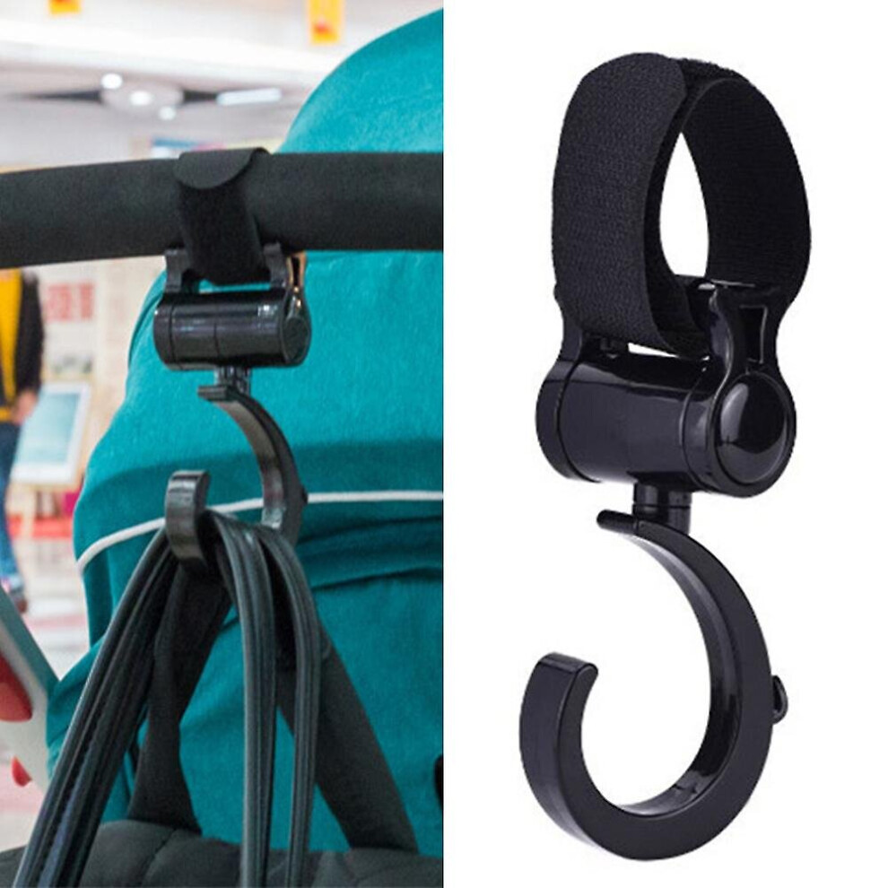 2 Pcs Multifunction Stroller Hooks Pram Buggy Shopping Bag Holder