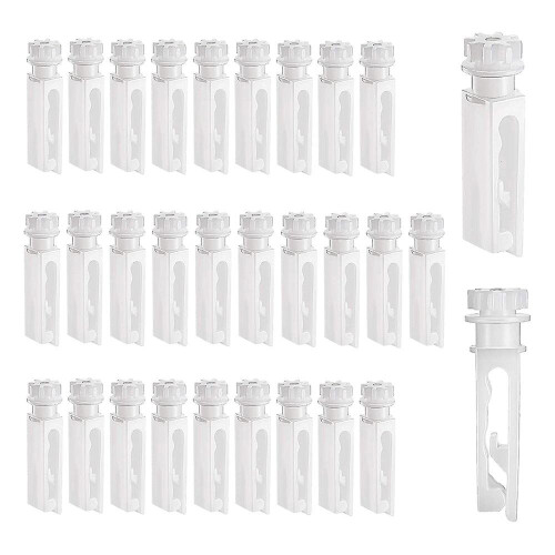 30pcs Vertical Blind Replacement White Stems For Vertical Blind Vertical Blind