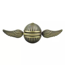 (Bronzed) Metal Orb Fidget Spinner Sensory Hand Finger Spinning Toy Stress Anxiety Relief Gifts