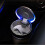 2x Led Enclosed Home Ashtrays, Car H Ashtray, Automatically Extinguis 4