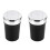 2x Led Enclosed Home Ashtrays, Car H Ashtray, Automatically Extinguis 1