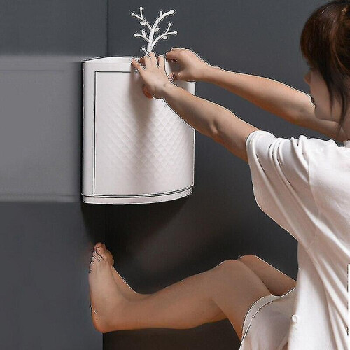 Plastic 360 Rotating Bathroom Storage Cabinet Corner Storage Organizer  Holders 1