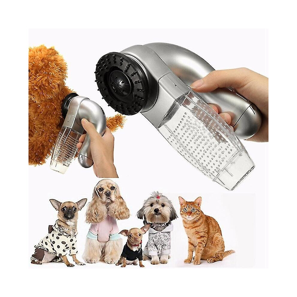 Electric Pet Hair Remover,fur Vacuum Cleaner Professional Grooming Kit For Dog Gift