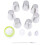 7pcs Flower Russian Icing Piping Nozzles Pastry Tips Cake Decorating Baking Tool 5